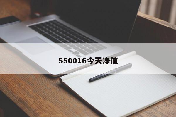 550016今天净值