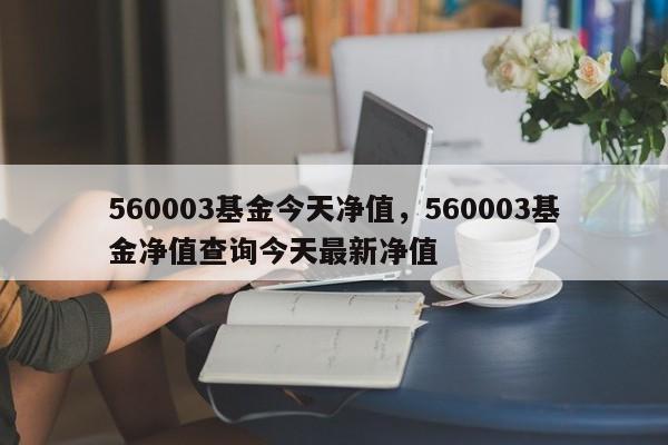 560003基金今天净值,560003基金净值查询今天最新净值